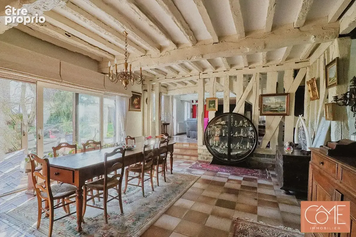 A vendre - 35760 saint gregoire - longere de charme - 6 chambres - 264.27m² hab. et 464.28 m² au sol - terrain 4007 m² - expo su - photo 3