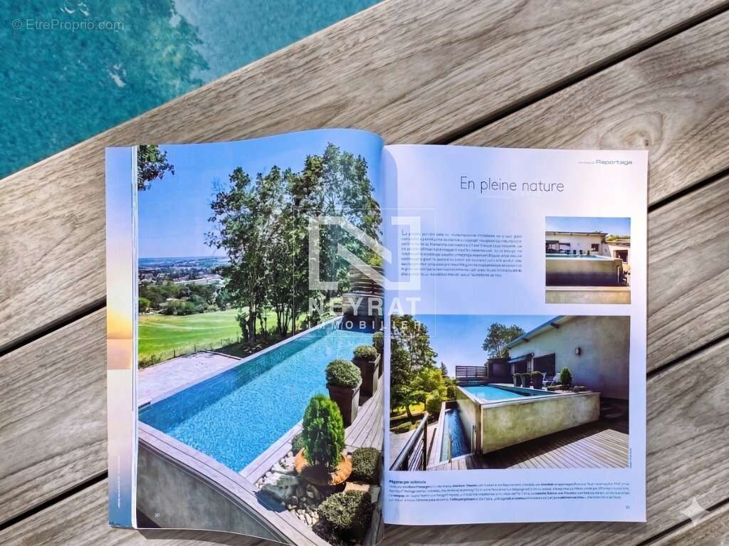 COUP DE CŒUR – Vue panoramique et piscine à débordement sur les hauteurs de Tournus - photo 4