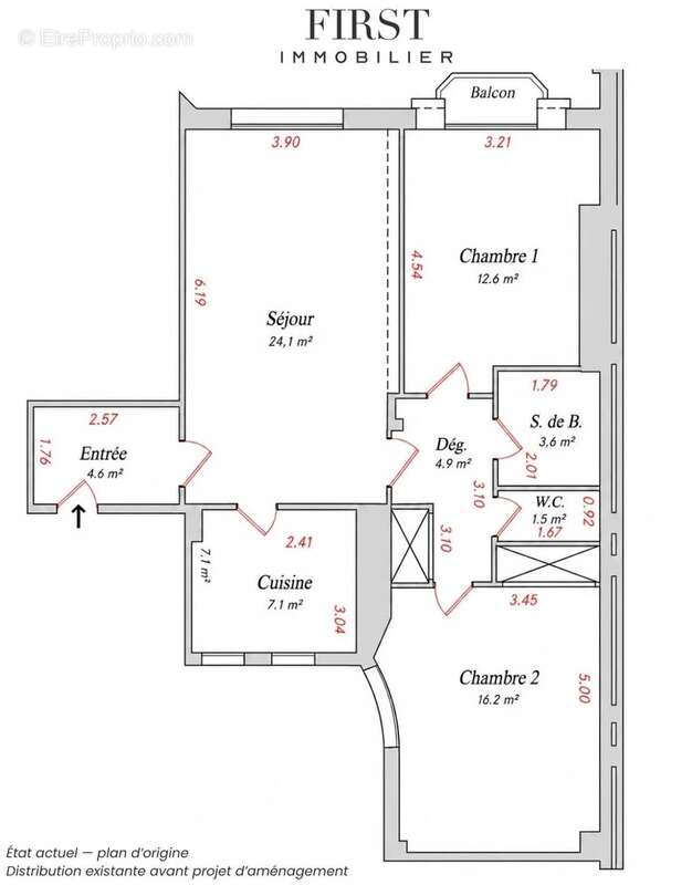 Exclusivité – paris 16e – place mexico – appartement familial traversant avec balcon - photo 16