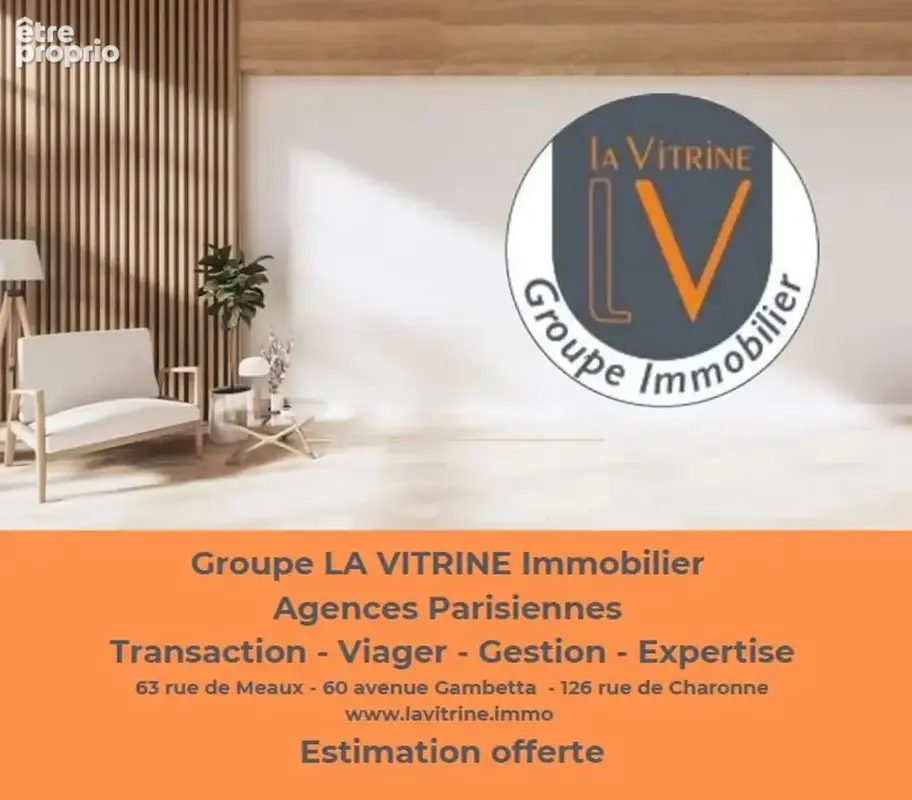 Secrétan / Meaux   Familial 4 pièces de 90 m2 avec double balcon - photo 6