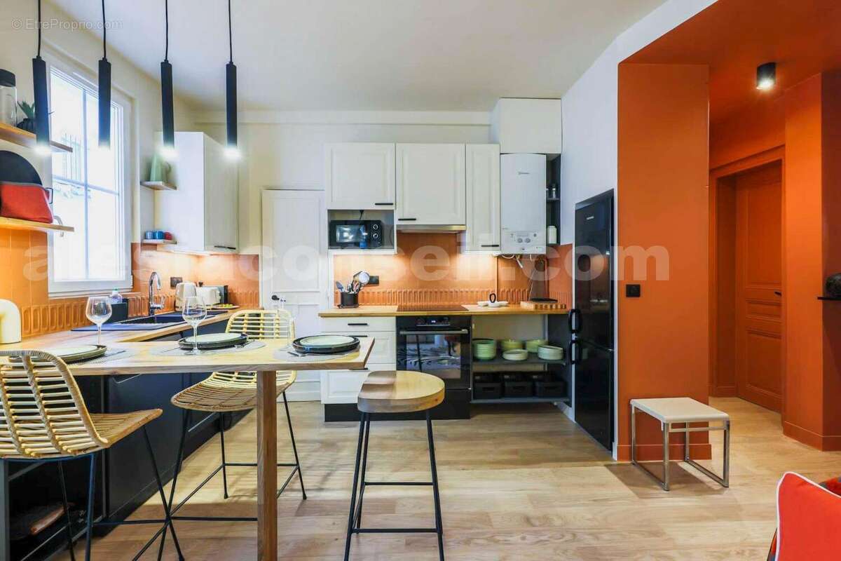 brez18-sarf-cuis2 - Appartement à PARIS-14E