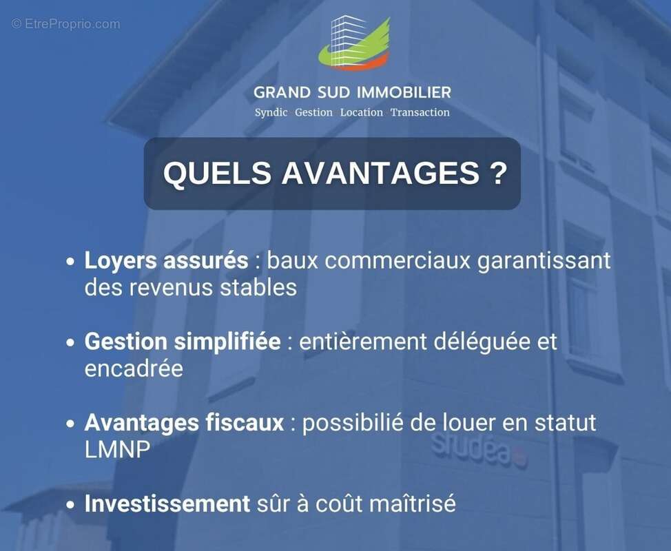 Appartement à TOULOUSE