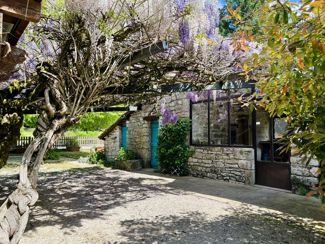 Ensemble immobilier - Maisons, garage, grange et piscine - photo 3