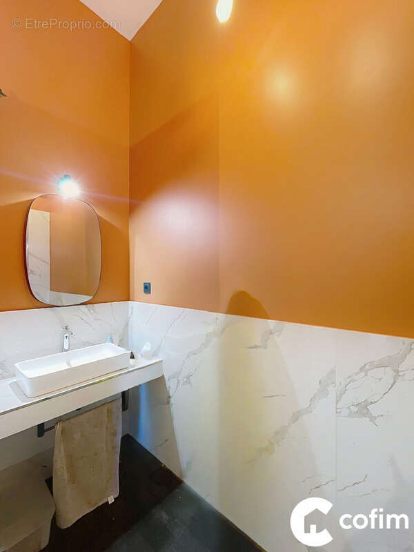 salle d&#039;eau de la chambre 3 - Maison à BORDERES-SUR-L&#039;ECHEZ