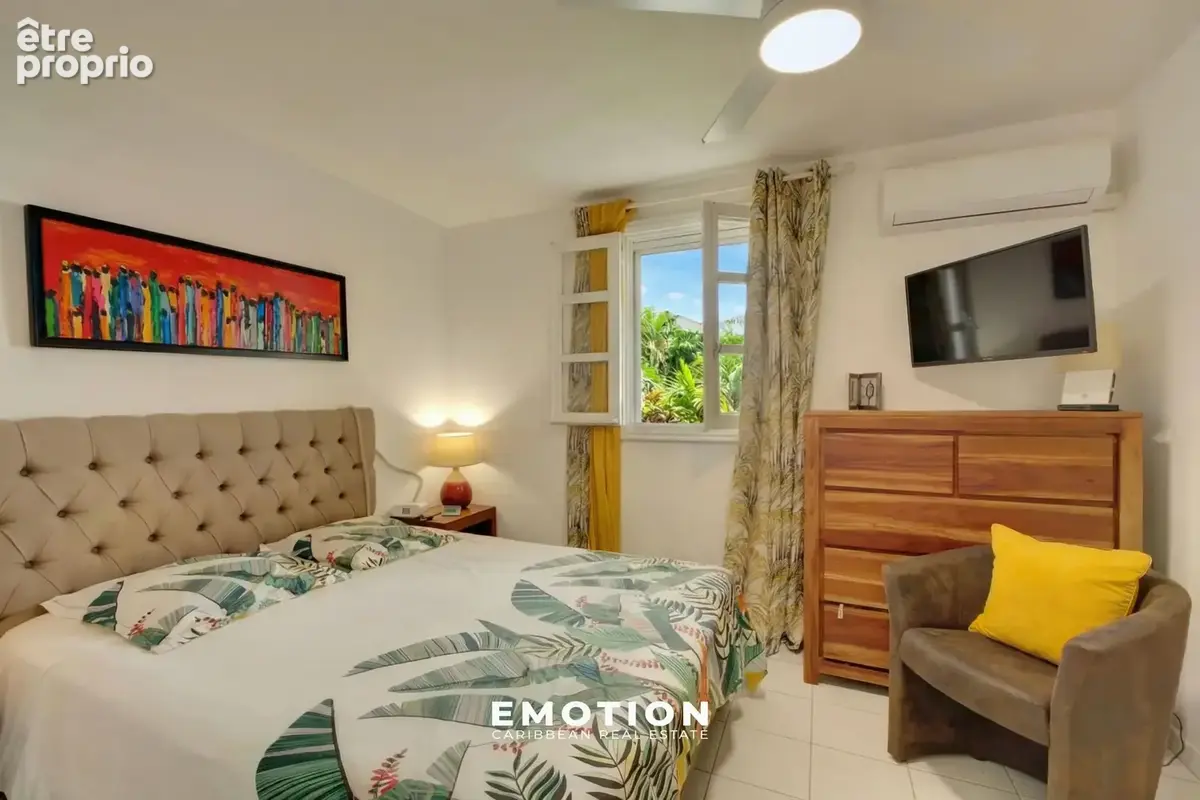 Appartement T3 1ère ligne mer à Saint-François (Guadeloupe) - photo 8