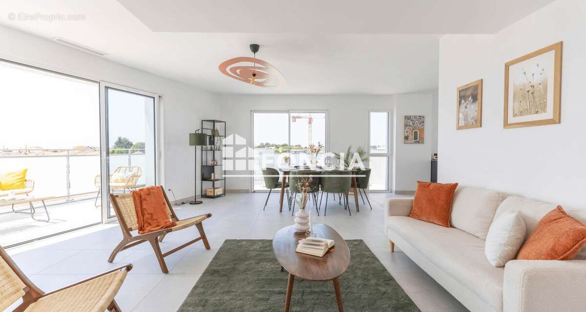 Appartement d'exception – 49 m² de pièce de vie, terrasse de 60 m² avec vue sur le phare et frais de notaire réduits - photo 2