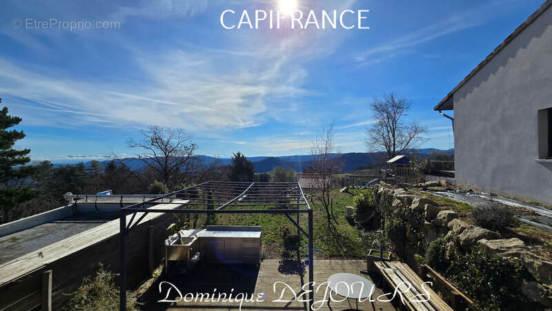 Ardèche - Magnifique Maison d'architecte de 184 m² habitable - Bel espace extérieur - Vue panoramique sur les montagnes ardèchoi - photo 71