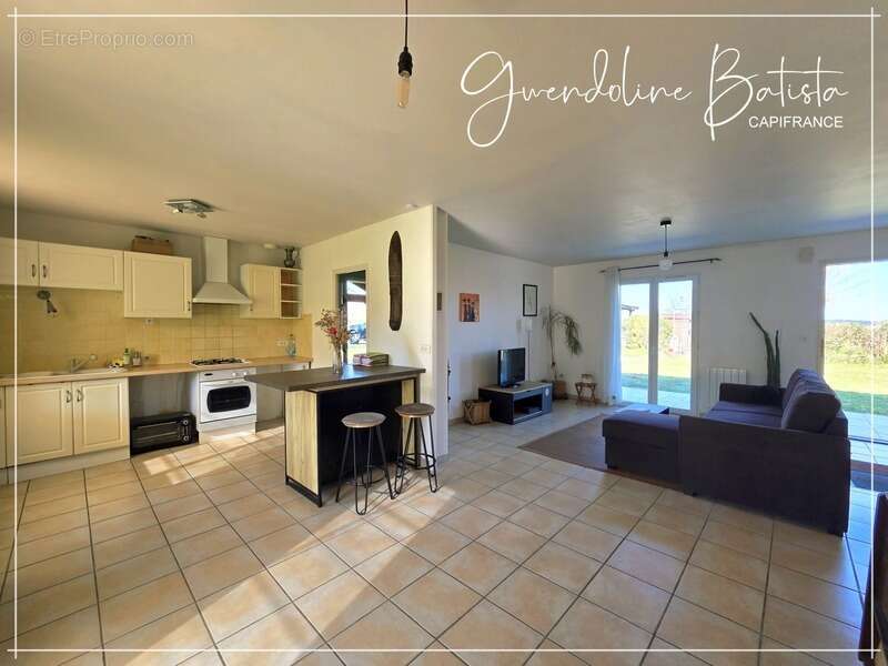 Maison plain-pied 98m² - 3 Chambres - Terrain 1675m² - SAINT-NEXANS - photo 5