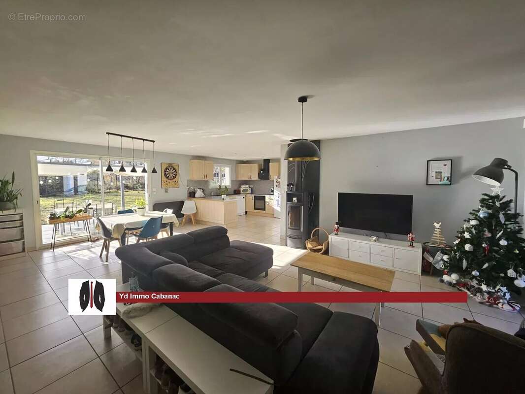 Maison à CABANAC-ET-VILLAGRAINS