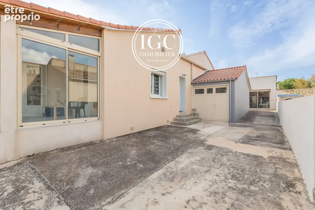 Maison plain pied - type 4 -  95 m² - garage et dependence - chateauneuf les martigues - photo 3