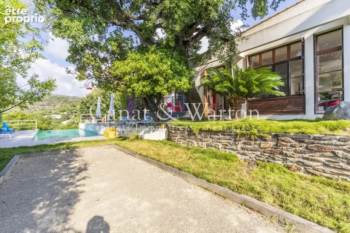 Village à pieds & proche plage du rayol: villa avec piscine et vue mer panoramique - photo 14