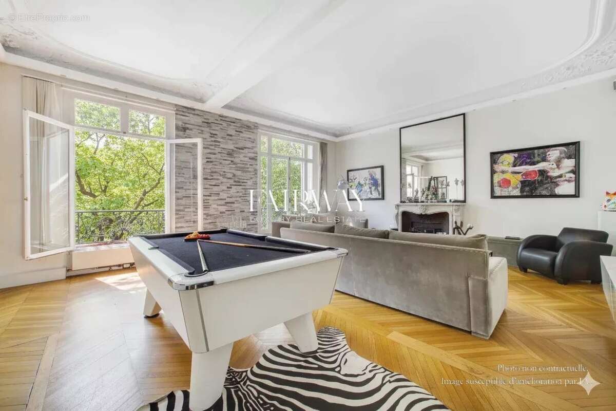 Appartement familial de luxe de 193m² 5 chambres Paris 16ème Boulevard Flandrin - photo 2