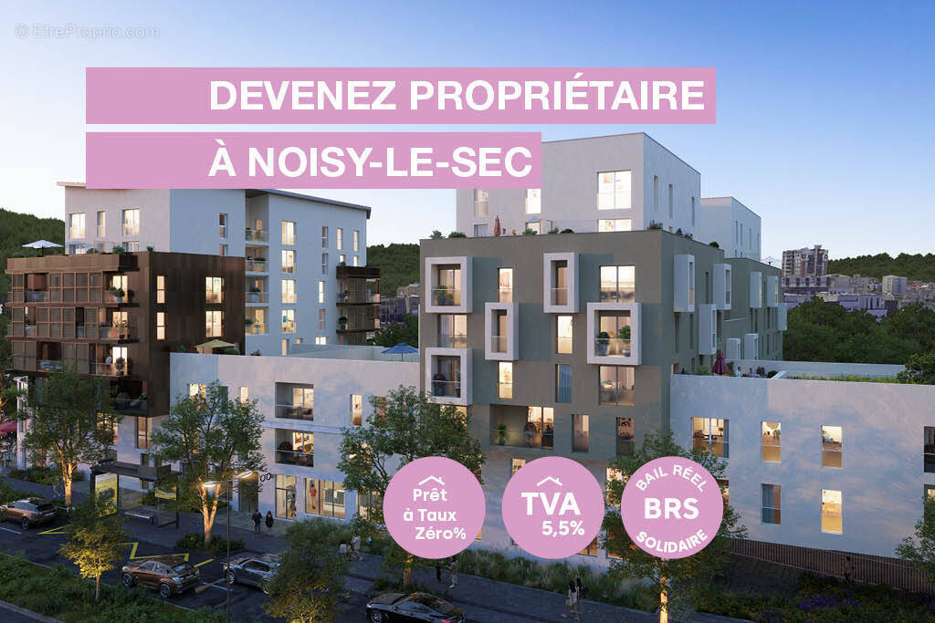 Appartement à NOISY-LE-SEC