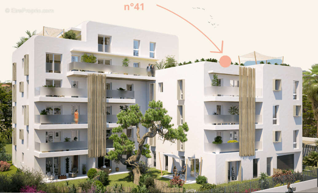 Appartement à MARSEILLE-8E