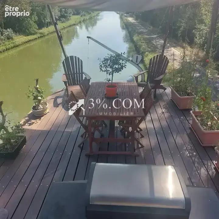 3%COM Très belle péniche avec capitainerie aménagée à Walten - photo 7