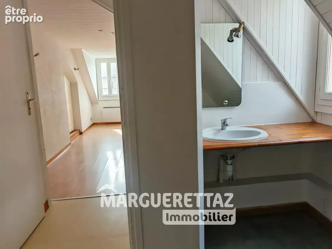 Appartement T2 de 27,4 m² Loi Carrez + 10,9 m² utiles – 4ème étage – Taninges - photo 5
