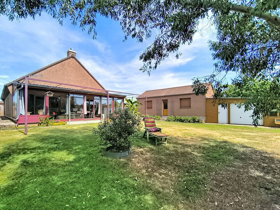 Plain-pied individuel Hergnies 5 pièces 126 m2 potentiel 216 m² - photo 1