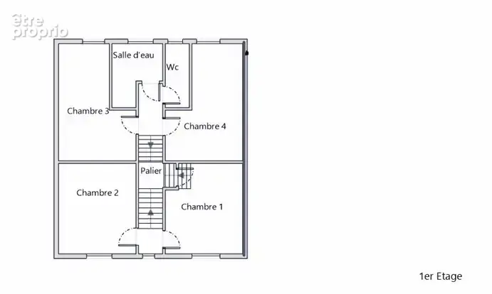 Charmante maison de bourg 74m2 hab, avec 4 chambres sur 923 m2 de terrain - photo 23