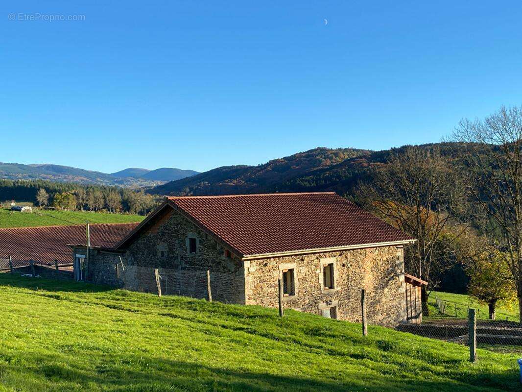 Corps de ferme 6 pièce(s) 350 m2 environ + terrain 27ha avec sources + dépendances - photo 2