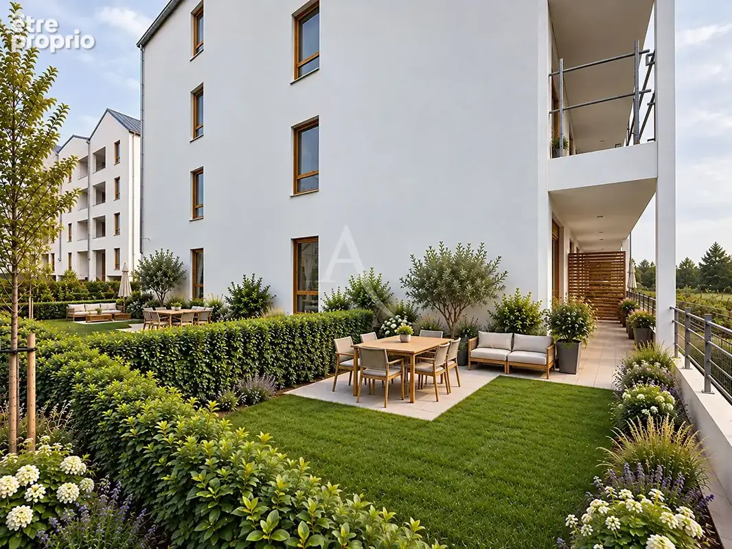 Appartement Coupvray - F3 NEUF  bâtiment passif AVEC JARDIN, TERRASSE & 2 PARKINGS COUVERTS - Livraison prévue février 2027 - photo 7