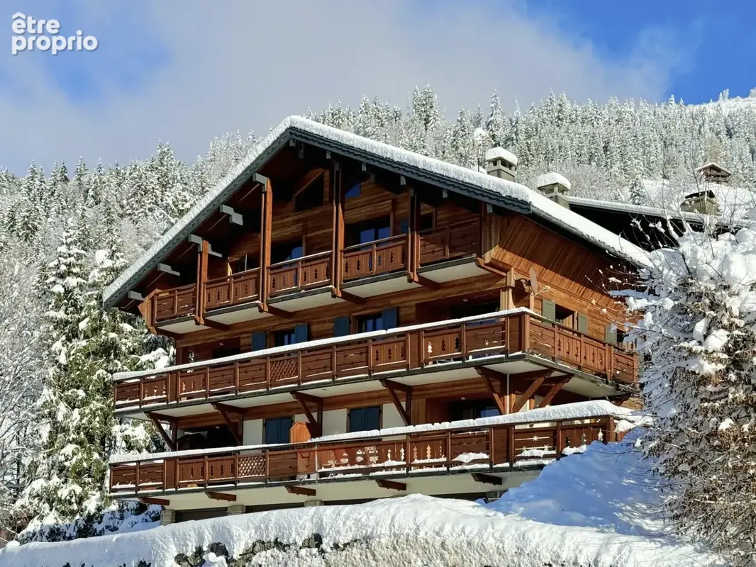 Skis aux pieds - chalet 4 appartements + 5 garages - terrain 915 m2 - photo 2
