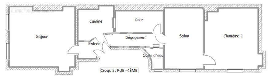 Appartement à PARIS-18E