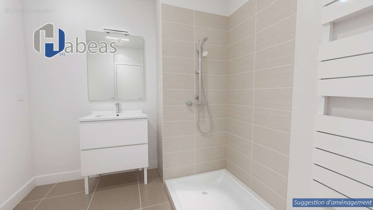 Appartement T1 avec jardin privatif - photo 4