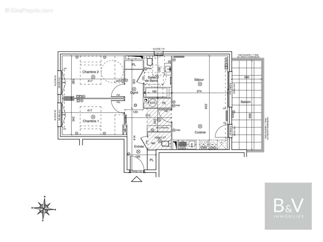 Appartement à MENTON