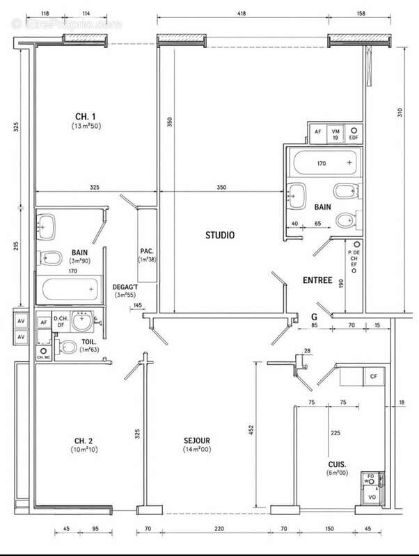 Appartement à PARIS-15E