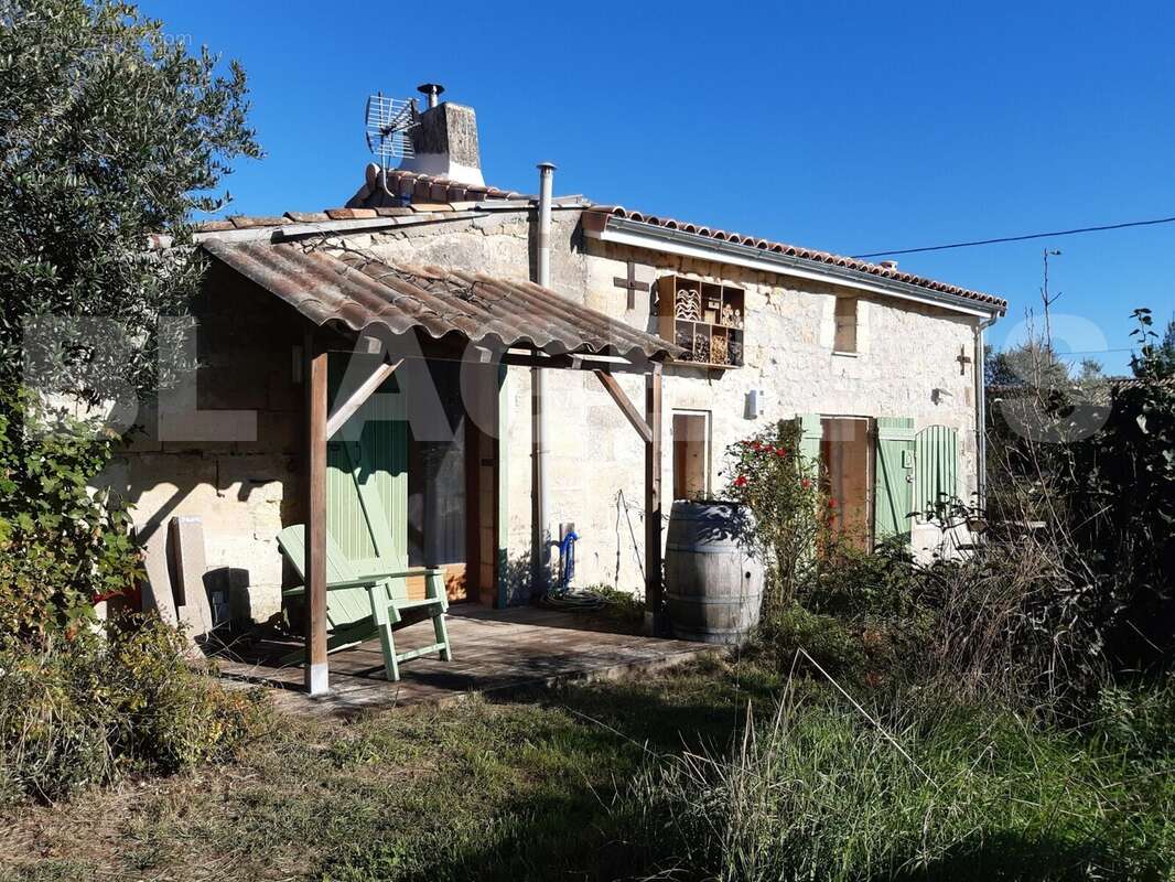 maison mr lefevre facade bis - Maison à SAINT-CIERS-DE-CANESSE