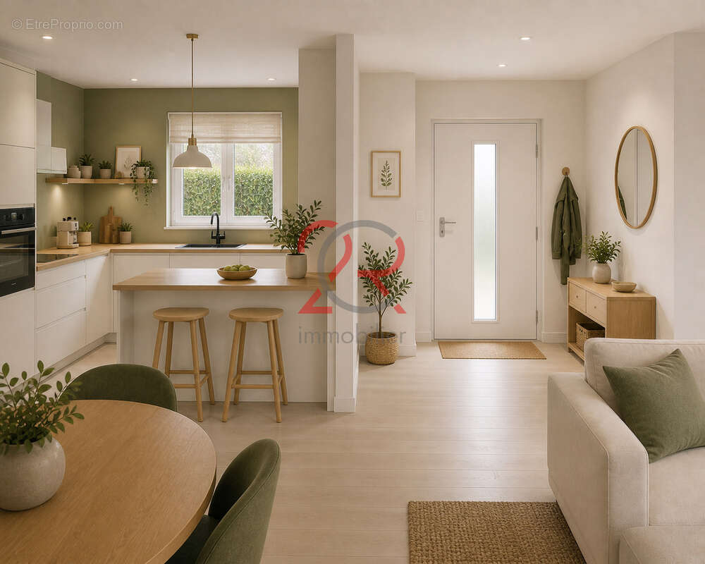 Rez de jardin indépendant avec potentiel 2 ou 3 chambres - photo 2