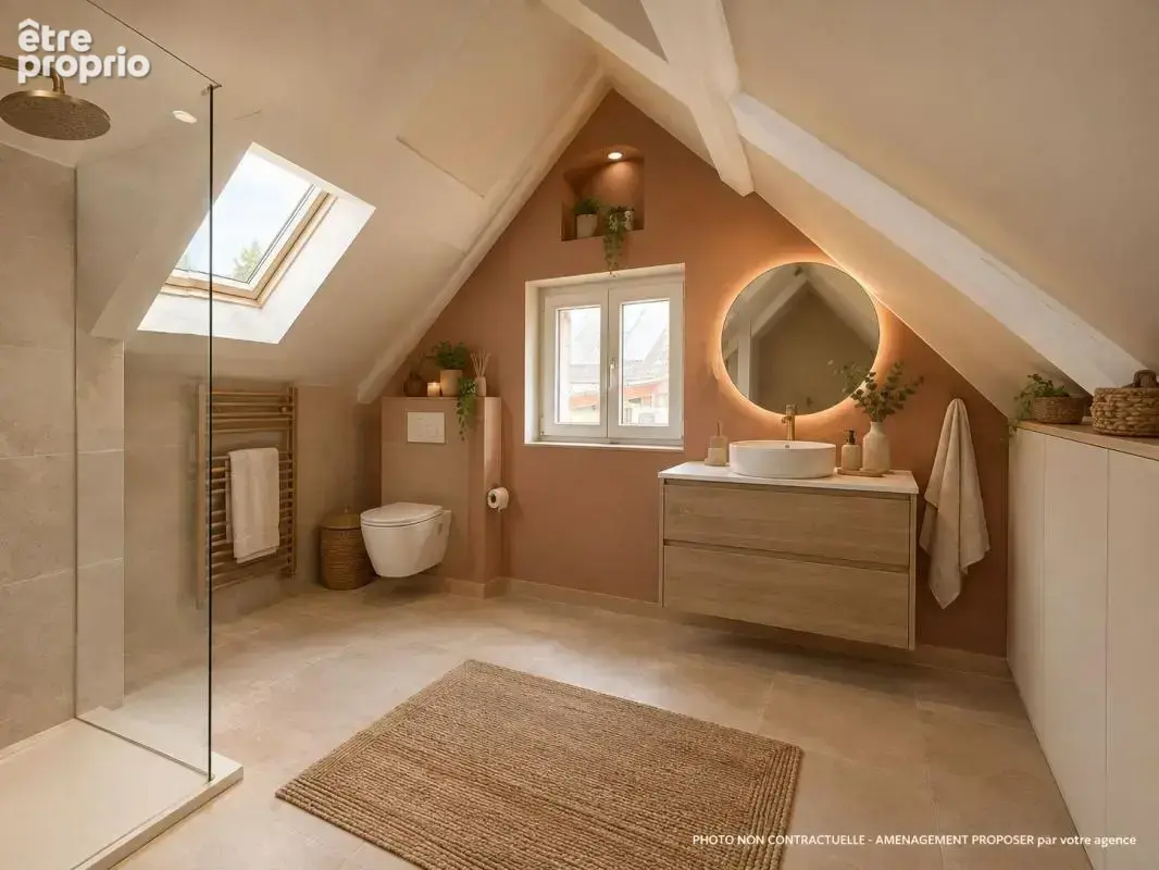 A vendre Longère 107m², 3chambres, mezzanine, terrain 437m², dépendance, cave - photo 24