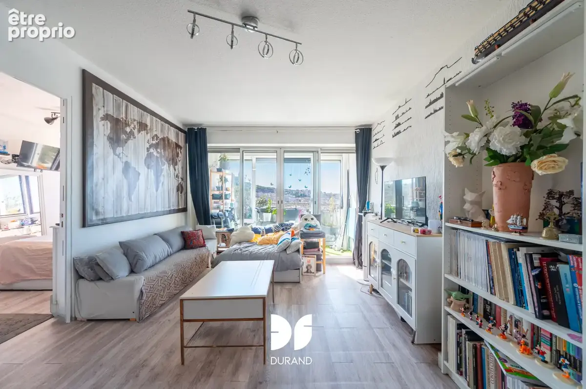 Appartement - type 3 - vue panoramique - loue - 13006 marseille - photo 4