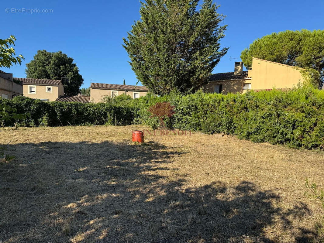 Vente terrain centre village aniane - photo 12