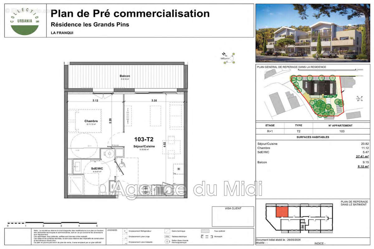 Appartement à LEUCATE