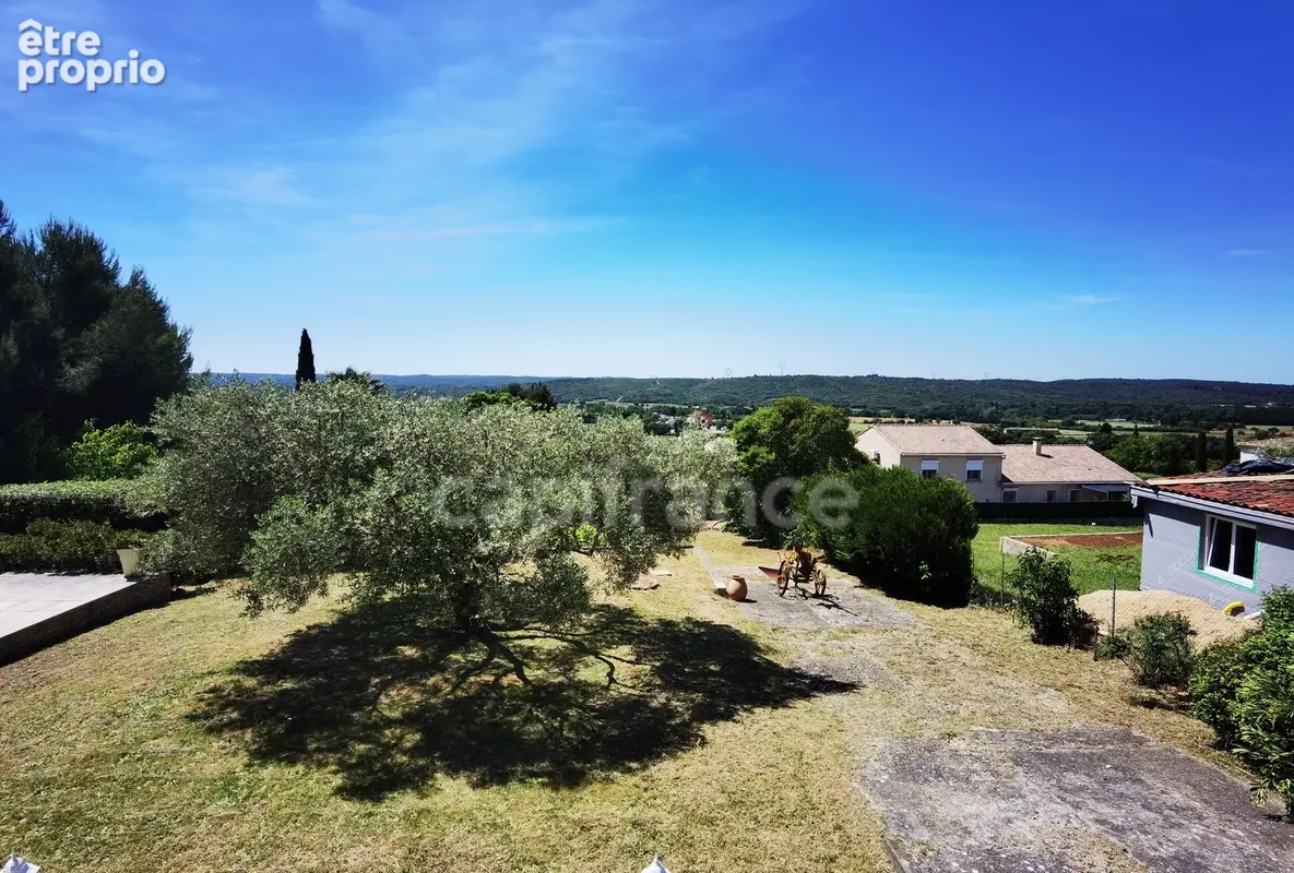 A 5 mn d'UZES (30) Maison de plain-pied 125 m2 avec vue panoramique - photo 12