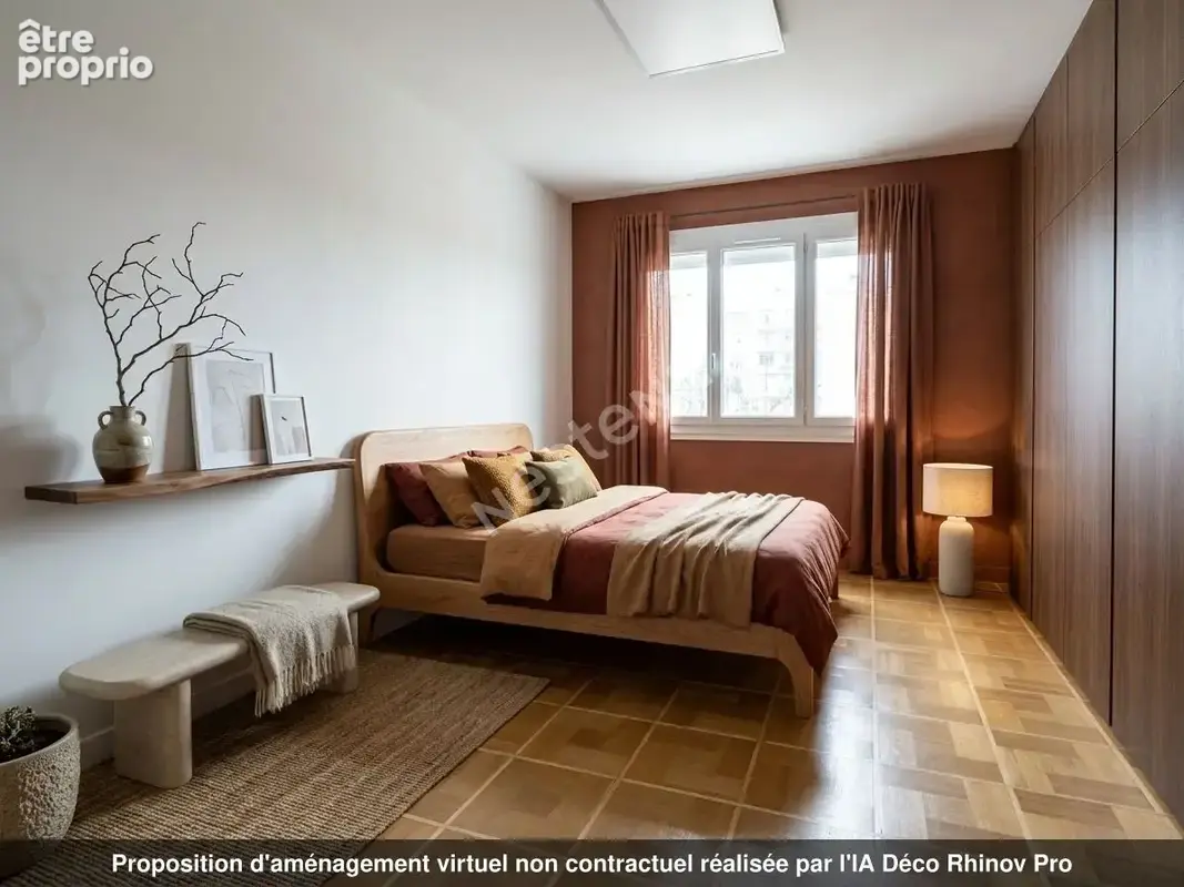 République Villeurbanne - Spacieux T5 traversant de 105 m² avec balcon, cave et stationnement - photo 13