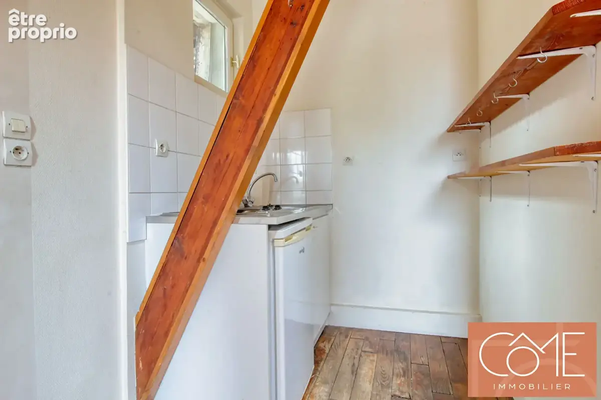 À vendre - appartement t3 - 49,40 m² - dernier étage - grenier - secteur quai saint-cast - proximité mail françois mitterrand -  - photo 3