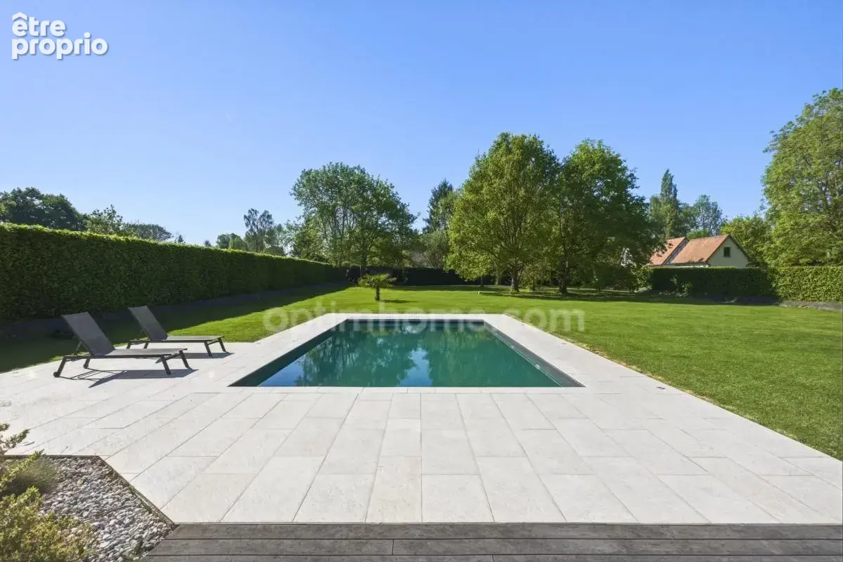 Hauteurs de Honfleur - Maison contemporaine - 234 m2 -5/6 chammbres - Piscine - Terrain 2824 m2 - Double garage - Carport - photo 3