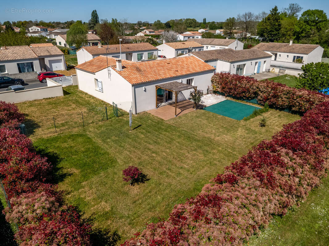 Tesson, maison plain pied 92 m2, 3 chambres, garage, jardin - photo 16