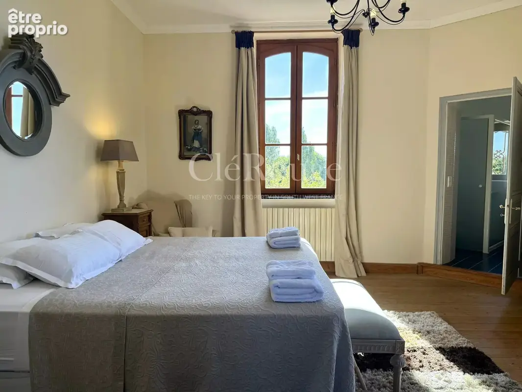 Entre Eymet et Marmande - Château à tourelles du XIXe entièrement restauré, piscine chauffée et 2,7 ha - photo 23