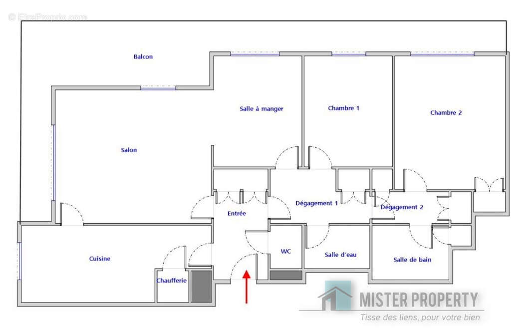 Appartement à BOUGIVAL