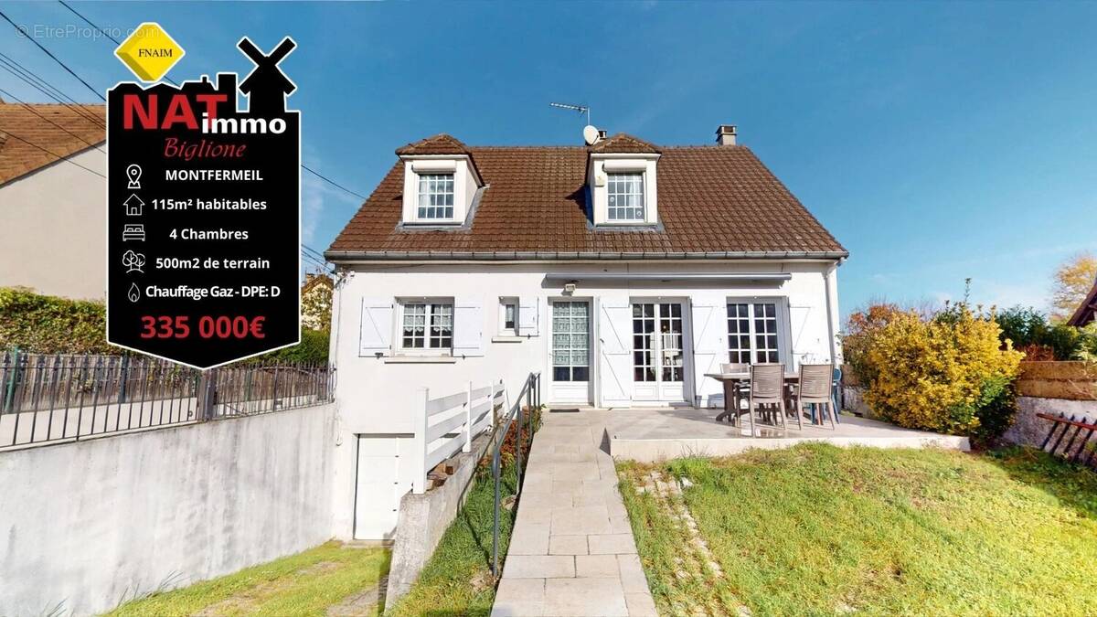Maison à MONTFERMEIL
