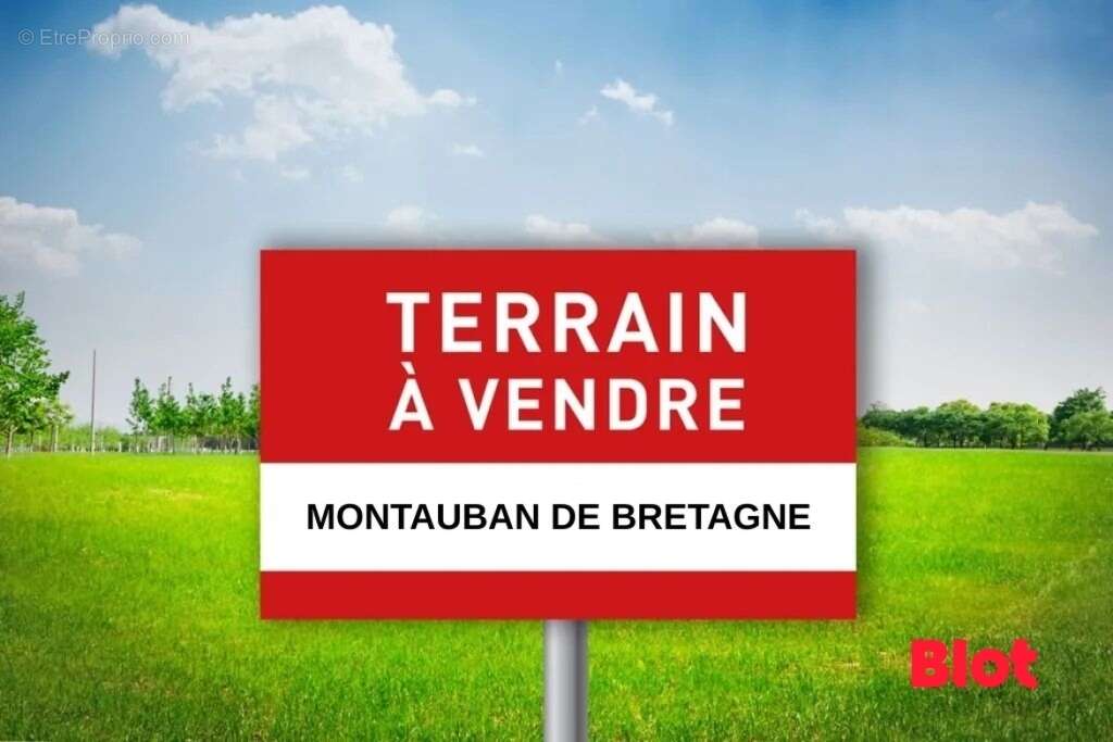 Terrain à MONTAUBAN-DE-BRETAGNE