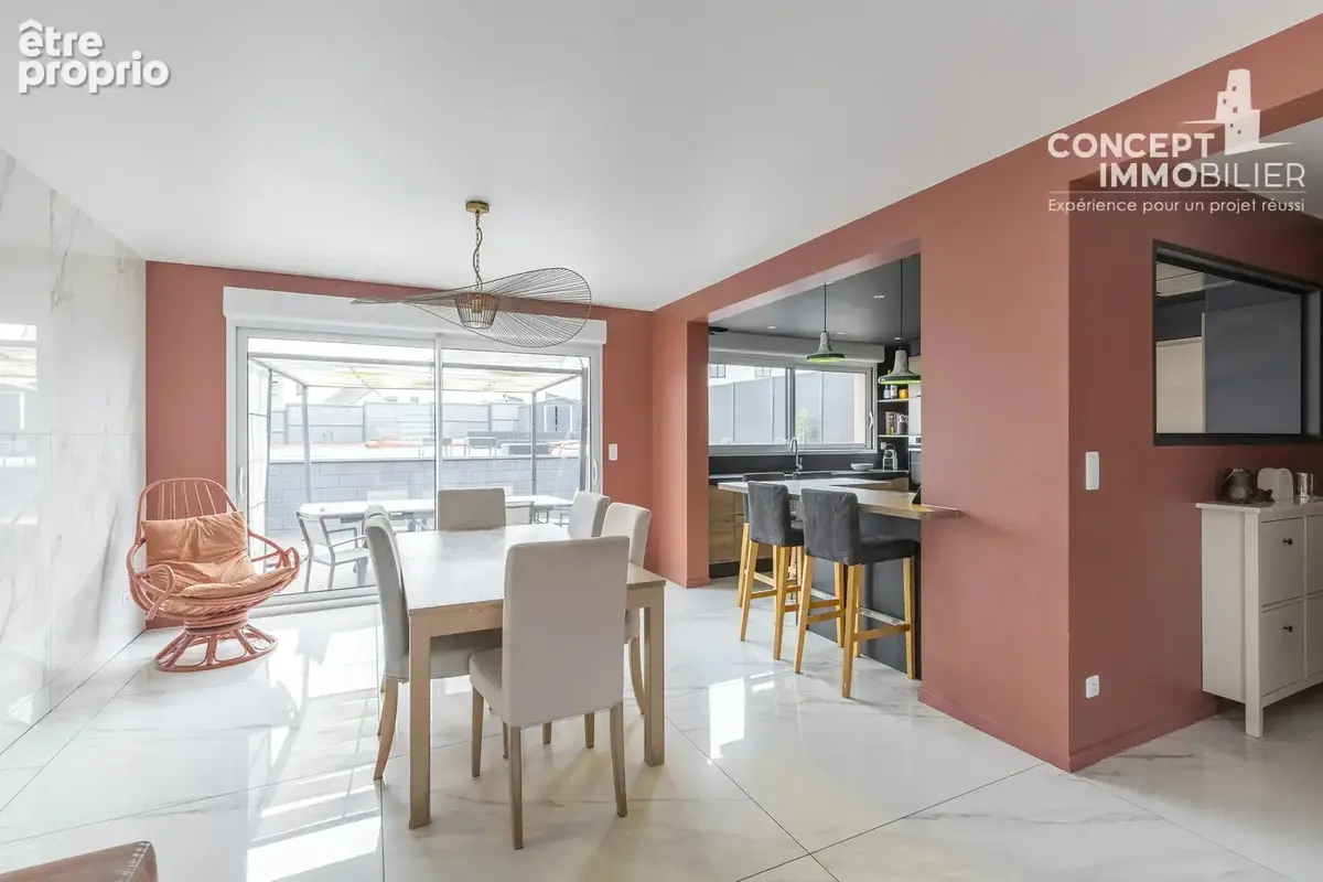 Maison contemporaine de 125,50 m² avec piscine - photo 7