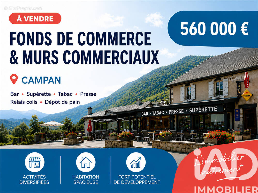 Photo 1 - Commerce à CAMPAN