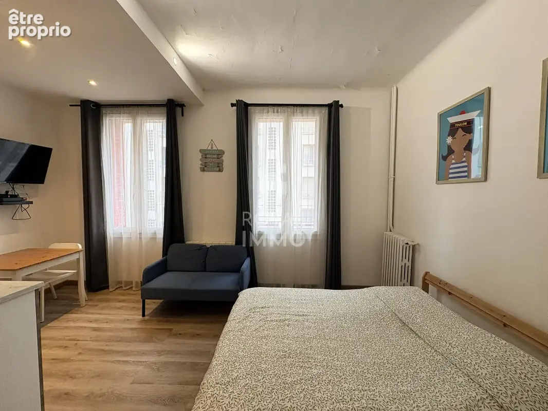Toulon saint-anne - studio rénové idéal investissement locatif - photo 3