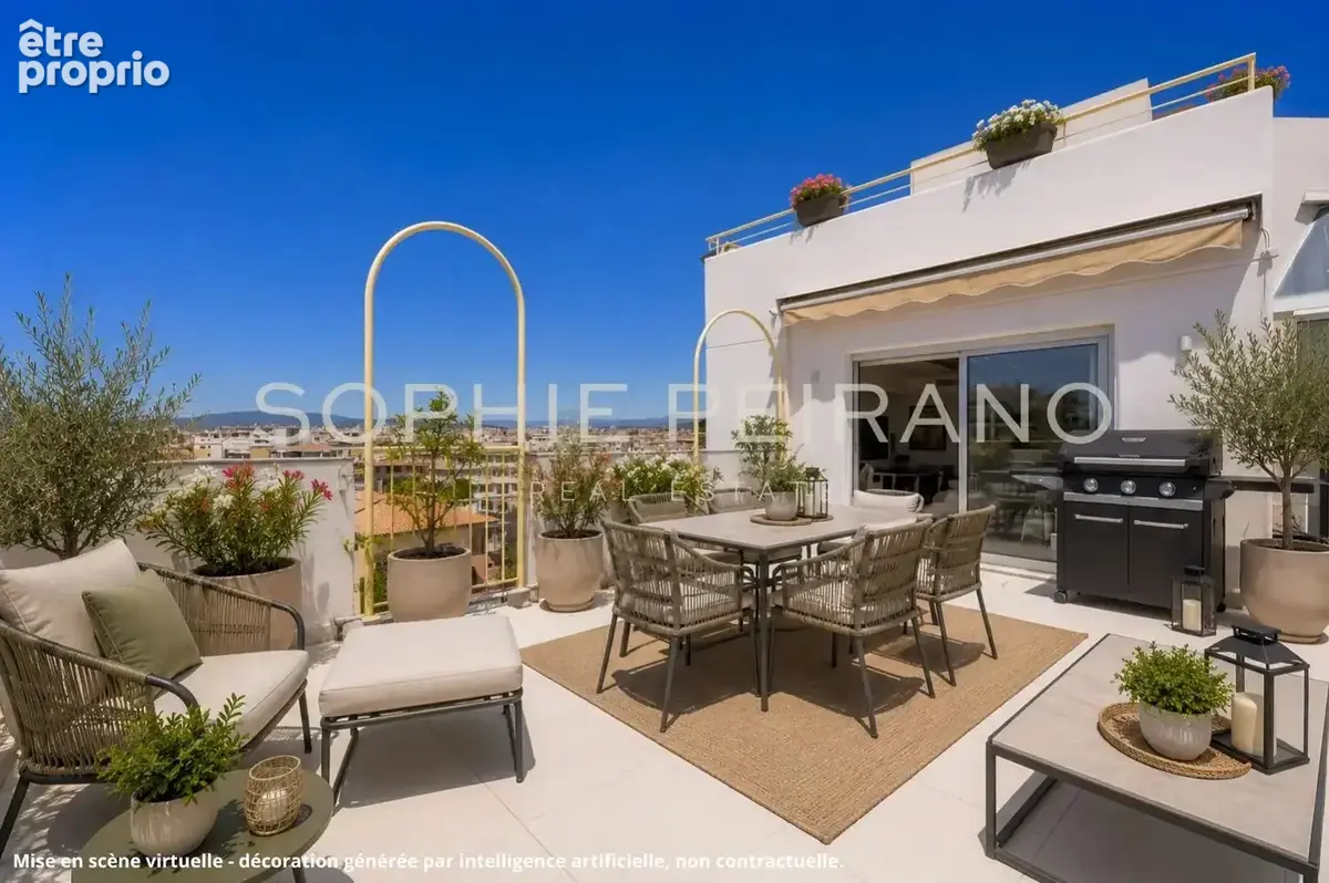 Cannes basse californie - penthouse 4 chambres aperçu mer - photo 6