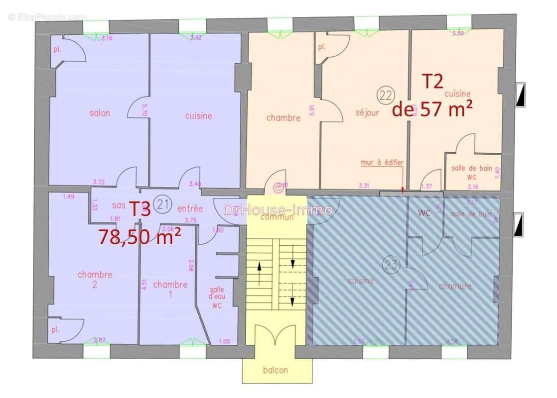 Appartement à SAINT-ETIENNE