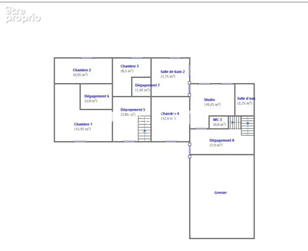 3%COM Grande maison avec cour et jardin - photo 16